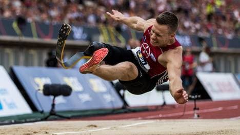 Markus Rehm steigerte seine eigene Höchstmarkeum sieben Zentimeter