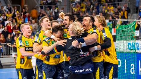 Die Rhein-Neckar Löwen schlugen den THW Kiel