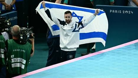 Artem Dolgopyat holte in Paris Olympia-Silber 