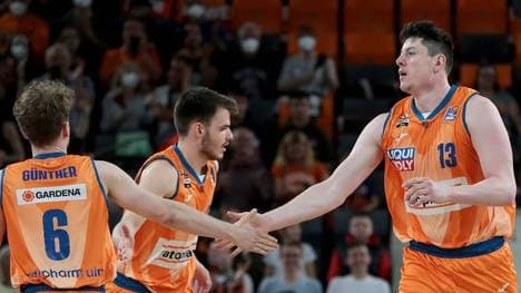 ratiopharm Ulm hat sich mit dem Sieg gegen die JobStairs Gießen 46ers den fünften Tabellenplatz gesichert