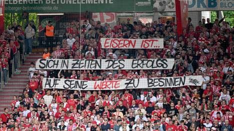 Fans von Union protestieren gegen Investoren für die DFL