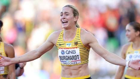 Alexandra Burghardt zog ins Halbfinale ein