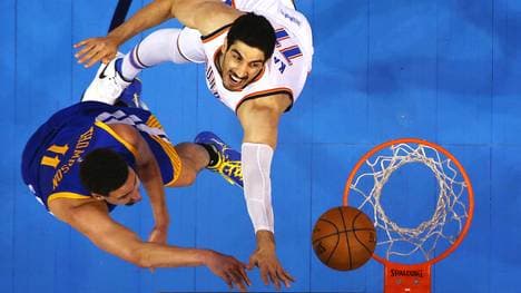 Klay Thompson hatte in Spiel sechs gegen OKC ein gutes Händchen