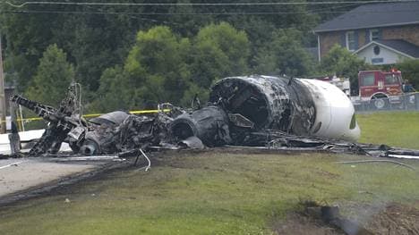 Alle Insassen des Flugzeugs überlebten