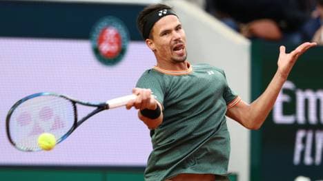 Für Daniel Altmaier ist das Turnier in Hamburg vorbei