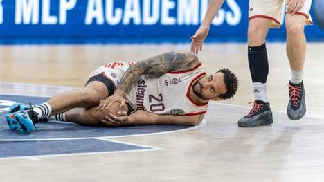 Schwerer verletzt: Elias Harris 