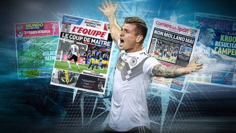 Internationale Pressestimmen zu Deutschland - Schweden und Toni Kroos' Traumtor