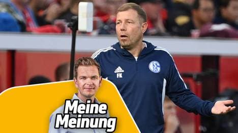 Trainer Frank Kramer droht bei Schalke 04 schon wieder das Aus