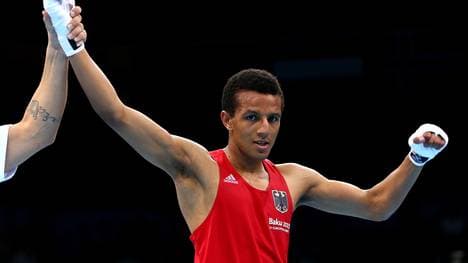 Auch Hamza Touba gewinnt seinen Auftaktkampf in Doha