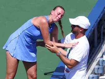 Petra Kvitová hat bei den US Open nach ihrem 930. Match auf der Tour unter zahlreichen Tränen ihre Karriere beendet. Die zweimalige Grand-Slam-Siegerin sprach im Anschluss über den besonderen Abschied.
