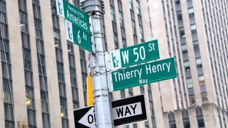 Das neue Straßenschild in New York
