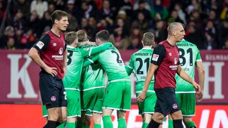 Hannover 96 setzte in Nürnberg ein Ausrufezeichen