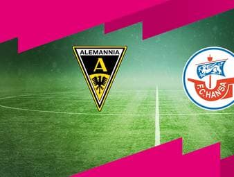 Alemannia Aachen - Hansa Rostock: Tore und Highlights | 3. Liga