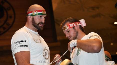 Tyson Fury und Ben Davison sind nun kein Team mehr