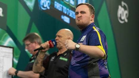Luke Littler ist weiter stark in Form