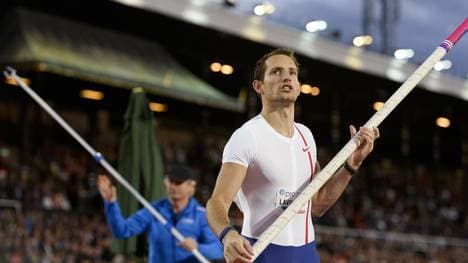Renaud Lavillenie ist ein französischer Stabhochspringer