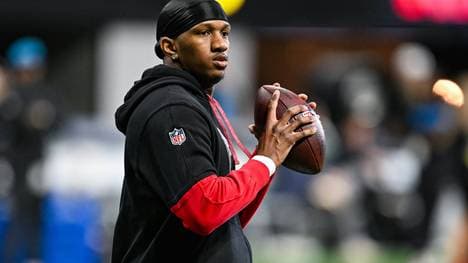 Kommt nach Berlin: Falcons-Quarterback Michael Penix jr