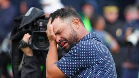 J. J. Spaun konnte sein Glück kaum fassen