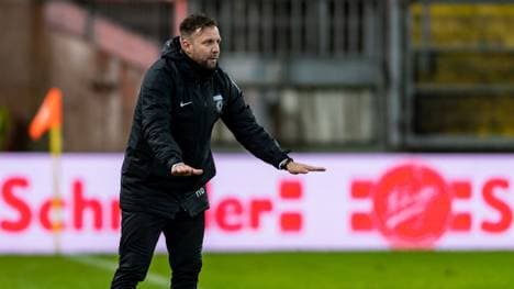 Mike Sadlo muss bei Sonnenhof Großaspach gehen