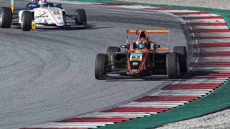 Deniis Hauger war im Formel-4-Qualifying auf dem Red-Bull-Ring nicht zu schlagen