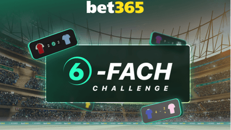6-fach Challenge von bet365 zum 22. Bundesliga Spieltag