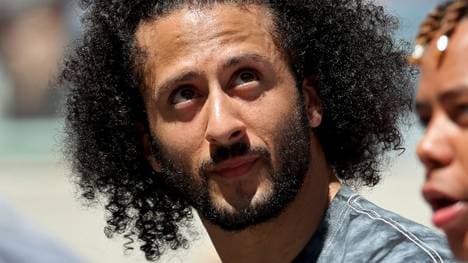 Quarterback Colin Kaepernick steht seit 2016 ohne Klub da