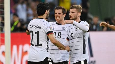 Nach zuvor drei Unentschieden in Folge schlug die DFB-Elf die Italiener mit 5:2