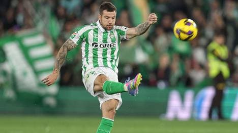 Kann Real Betis (im Bild: Aitor Ruibal) im Betis Sevilla Jagiellonia Tipp ins Halbfinale spazieren?