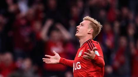 Leverkusens Julian Brandt heizt vor dem Derby gegen Köln die Stimmung an