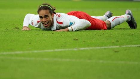 Yussuf Poulsen steht bei RB Leipzig unter Vertrag