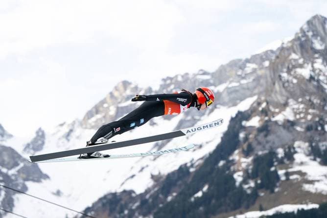 DSV-Skispringerinnen überzeugen in Engelberg