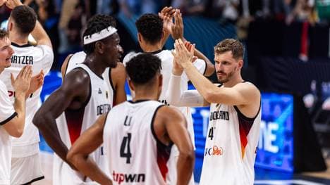 Die deutsche Basketball-Mannschaft trifft im Halbfinale auf Co-Gastgeber Finnland