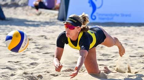 Karla Borger war im Sommer noch in Tokio aktiv