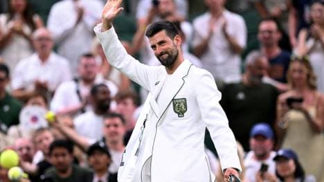 Novak Djokovic verwettete sein Sakko