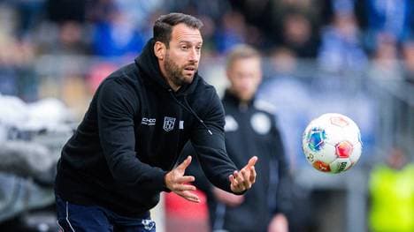 Mitch Kniat empfängt mit Arminia Bielefeld den SV Elversberg