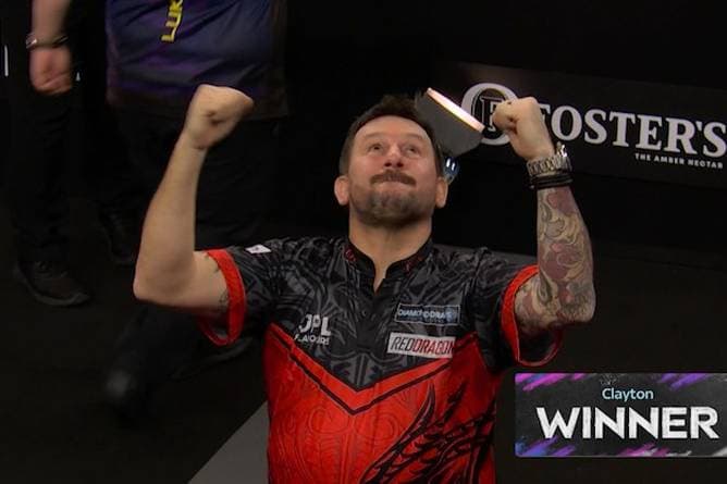 Eiskalt! Clayton zeigt Littler die Grenzen auf