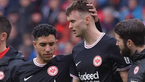 Sasa Kalajdzic zog sich gegen Freiburg den dritten Kreuzbandriss seiner Karriere zu