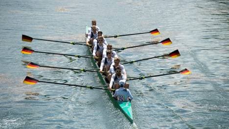 Keine Medaille für den Deutschland-Achter 