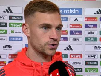 Zum ersten Mal in dieser Saison nehmen die Bayern keinen Sieg mit nach Hause. Joshua Kimmich versucht die Gründe dafür zu finden. 