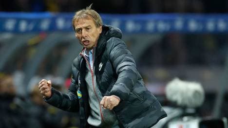 Jürgen Klinsmann verfolgt mit Hertha BSC große Ziele