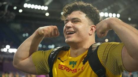 Merlin Hummel verpasste eine Medaille im Hammerwerfen nur knapp