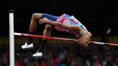 Mutaz Essa Barshim ist auch in Eberstadt nicht zu stoppen
