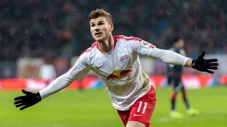 Timo Werner erzielte gegen den FSV Mainz 05 einen Doppelpack