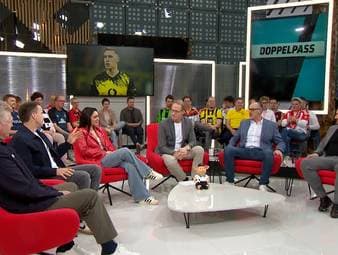 Nico Schlotterbeck sah nach einem Foulspiel im Topspiel gegen den FC Bayern München die gelbe Karte. Im Doppelpass wird über die Szene diskutiert.