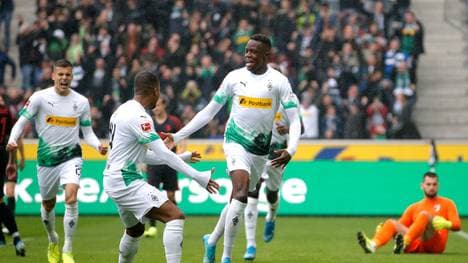 Denis Zakaria eröffnete den Torreigen in Mönchengladbach