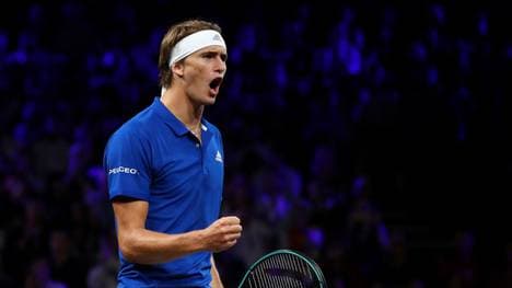 Alexander Zverev holt den entscheidenden sieg für Team Europa