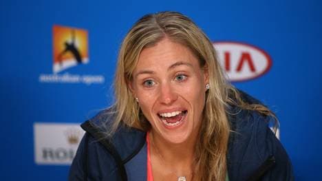 Angelique Kerber gewann ihr erstes Grand-Slam-Turnier