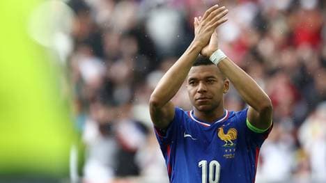 Für Frankreich trägt Mbappé bereits die "10"