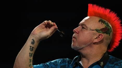 Weltmeister Peter Wright ist Teil der Premier League