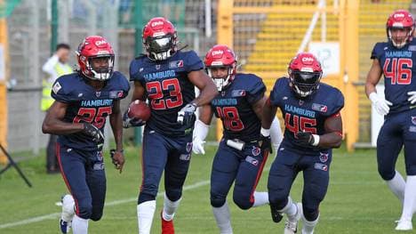 Die Hamburg Sea Devils bleiben in der EFL ohne Niederlage.